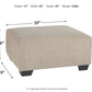 Baranello Oversized Accent Ottoman