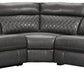 Samperstone 5-Piece Power Reclining Sectional