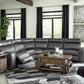 Samperstone 5-Piece Power Reclining Sectional