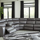 Samperstone 6-Piece Power Reclining Sectional