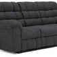 Wilhurst Reclining Sofa with Drop Down Table