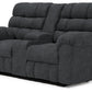 Wilhurst Reclining Loveseat with Console
