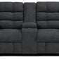 Wilhurst Reclining Loveseat with Console