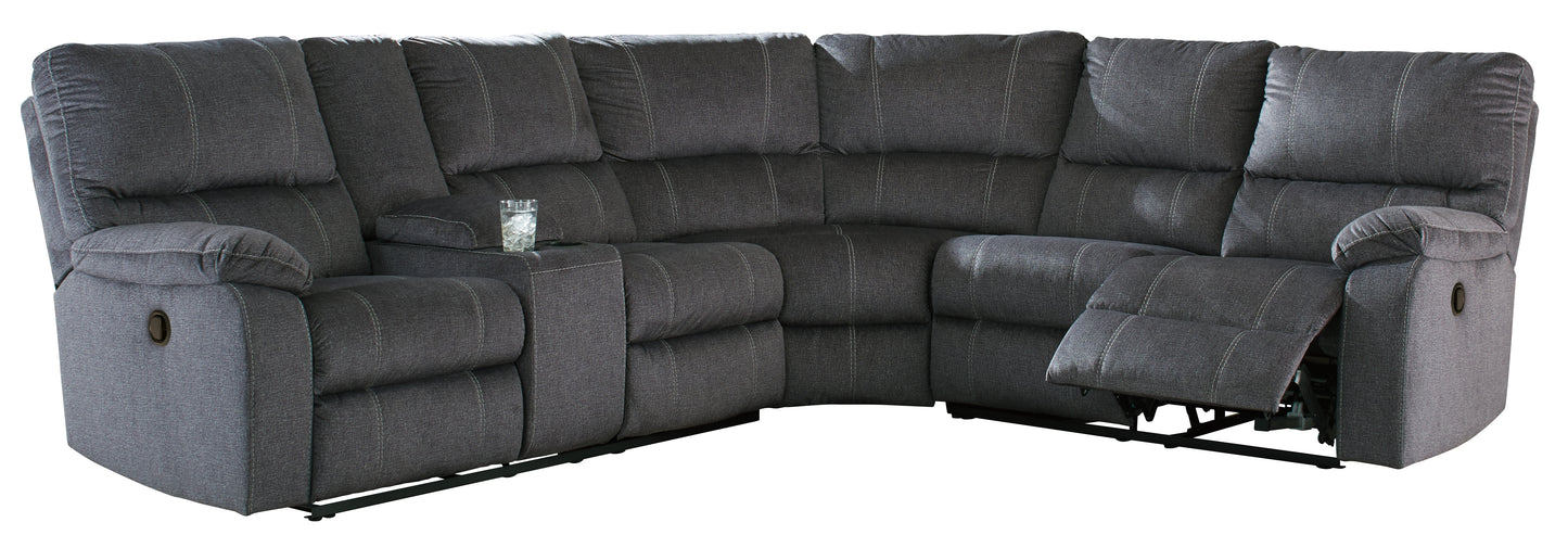 Urbino 3-Piece Reclining Sectional