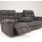 Acieona Reclining Sofa with Drop Down Table