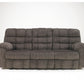 Acieona Reclining Sofa with Drop Down Table