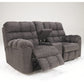 Acieona Reclining Loveseat with Console