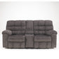 Acieona Reclining Loveseat with Console