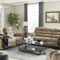 Workhorse Reclining Loveseat with Console