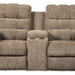 Workhorse Reclining Loveseat with Console