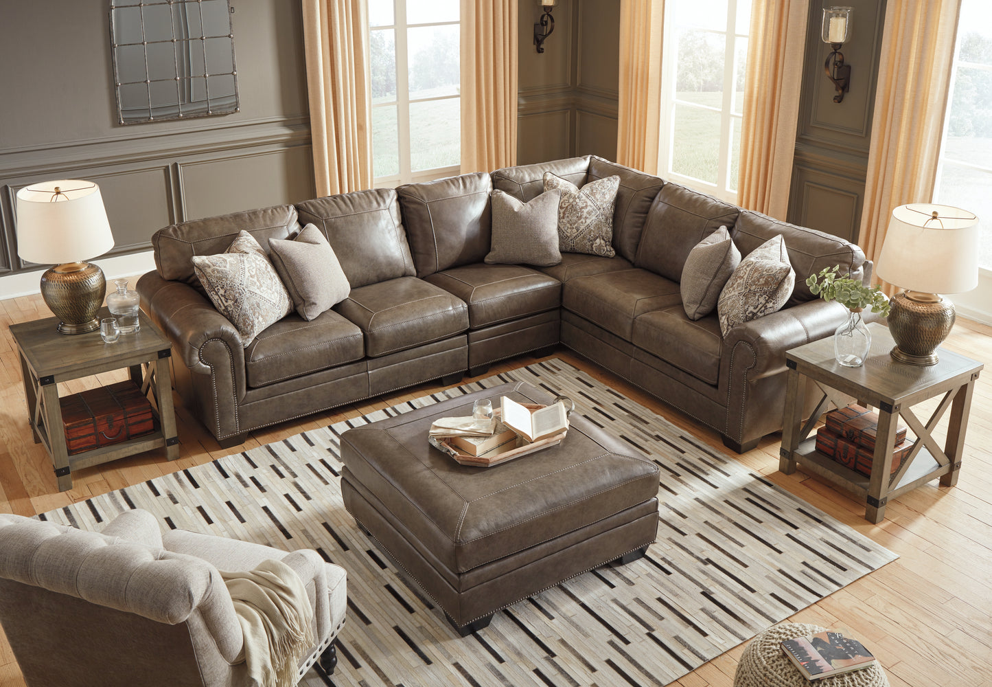 Roleson Oversized Accent Ottoman