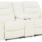 Warlin Power Reclining Loveseat with Console