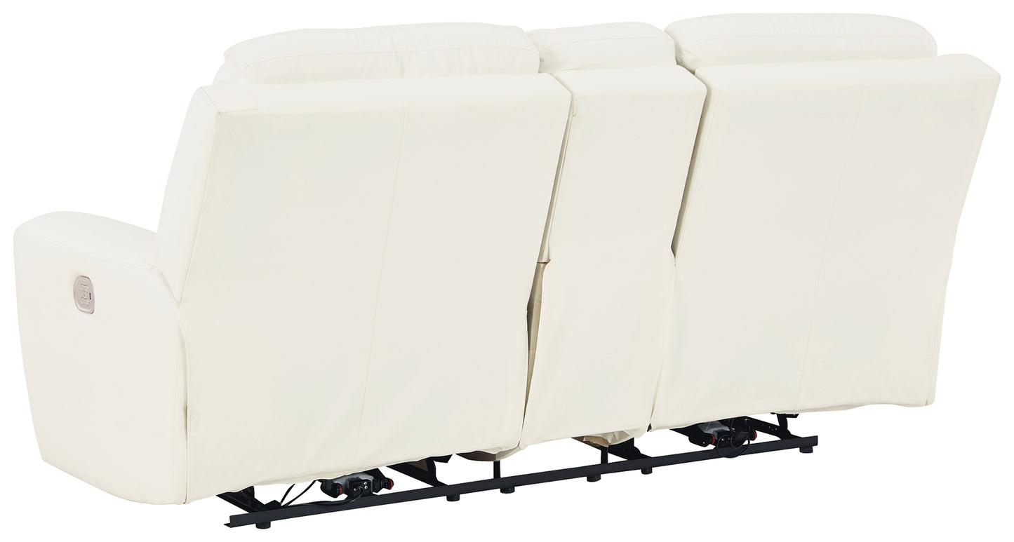 Warlin Power Reclining Loveseat with Console