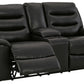 Warlin Power Reclining Loveseat with Console