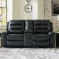 Warlin Power Reclining Loveseat with Console