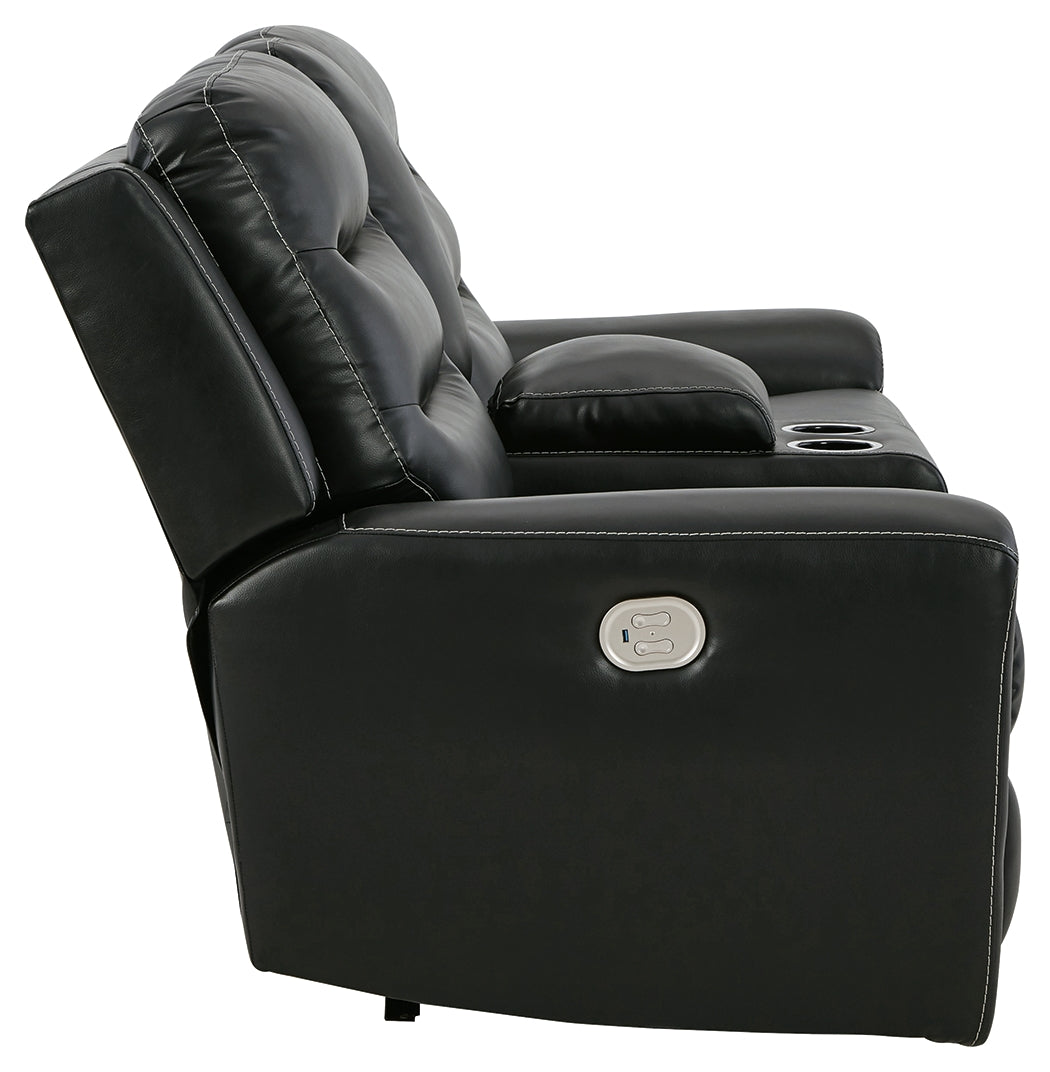 Warlin Power Reclining Loveseat with Console