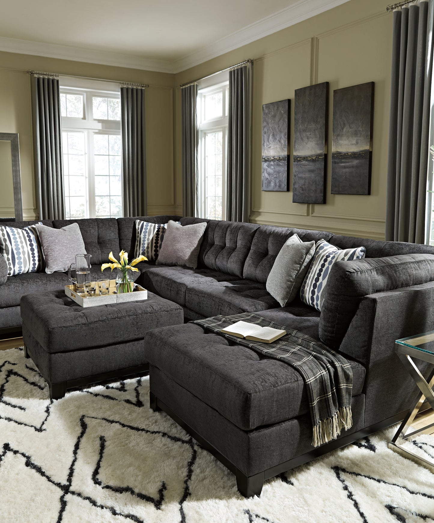 Reidshire Oversized Ottoman