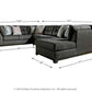 Reidshire 3-Piece Sectional with Chaise