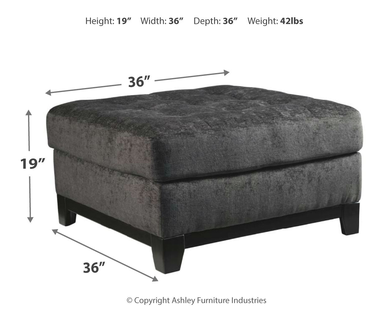 Reidshire Oversized Ottoman
