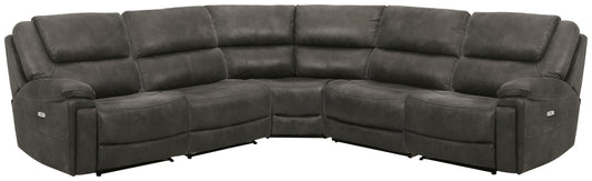 Wyerville 5-Piece Power Recining Sectional