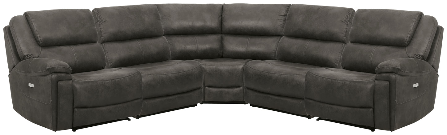 Wyerville 5-Piece Power Reclining Sectional