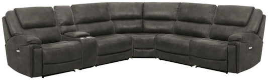 Wyerville 6-Piece Power Reclining Sectional