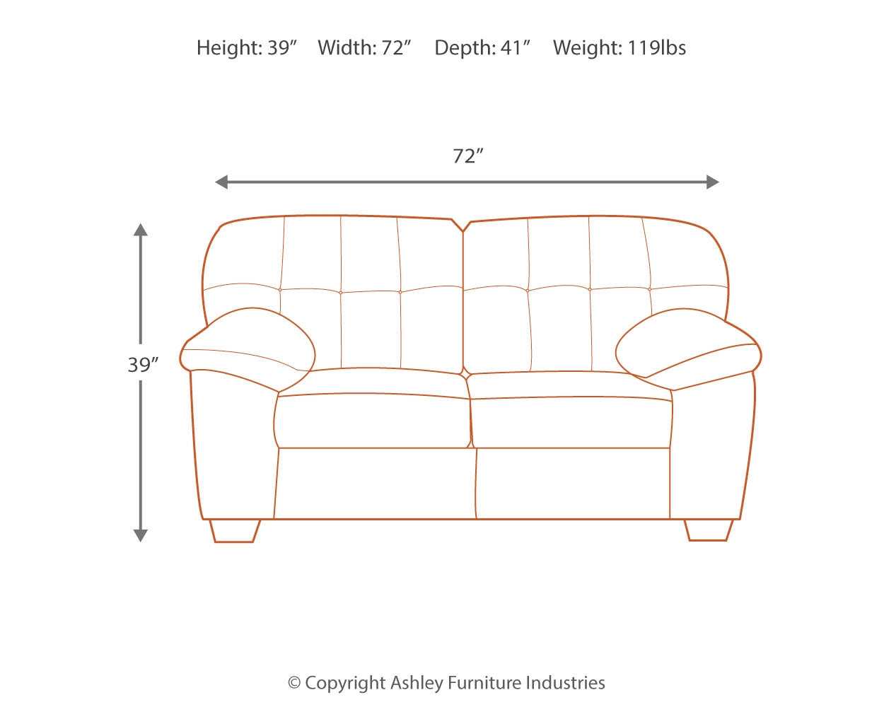 Accrington Loveseat