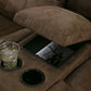 Alzena Reclining Loveseat with Console