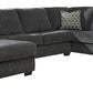 Tracling 3-Piece Sectional with Chaise