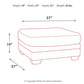 Tracling Oversized Ottoman