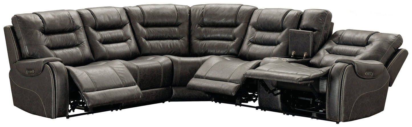 Wasson 6-Piece Power Reclining Sectional