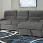Yantis 2-Piece Sleeper Sectional with Storage