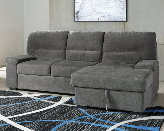 Yantis 2-Piece Sleeper Sectional with Storage