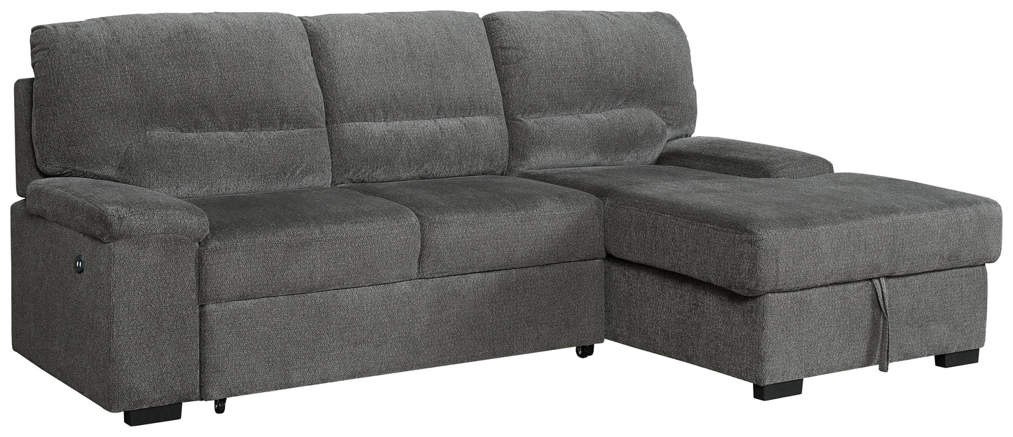 Yantis 2-Piece Sleeper Sectional with Storage
