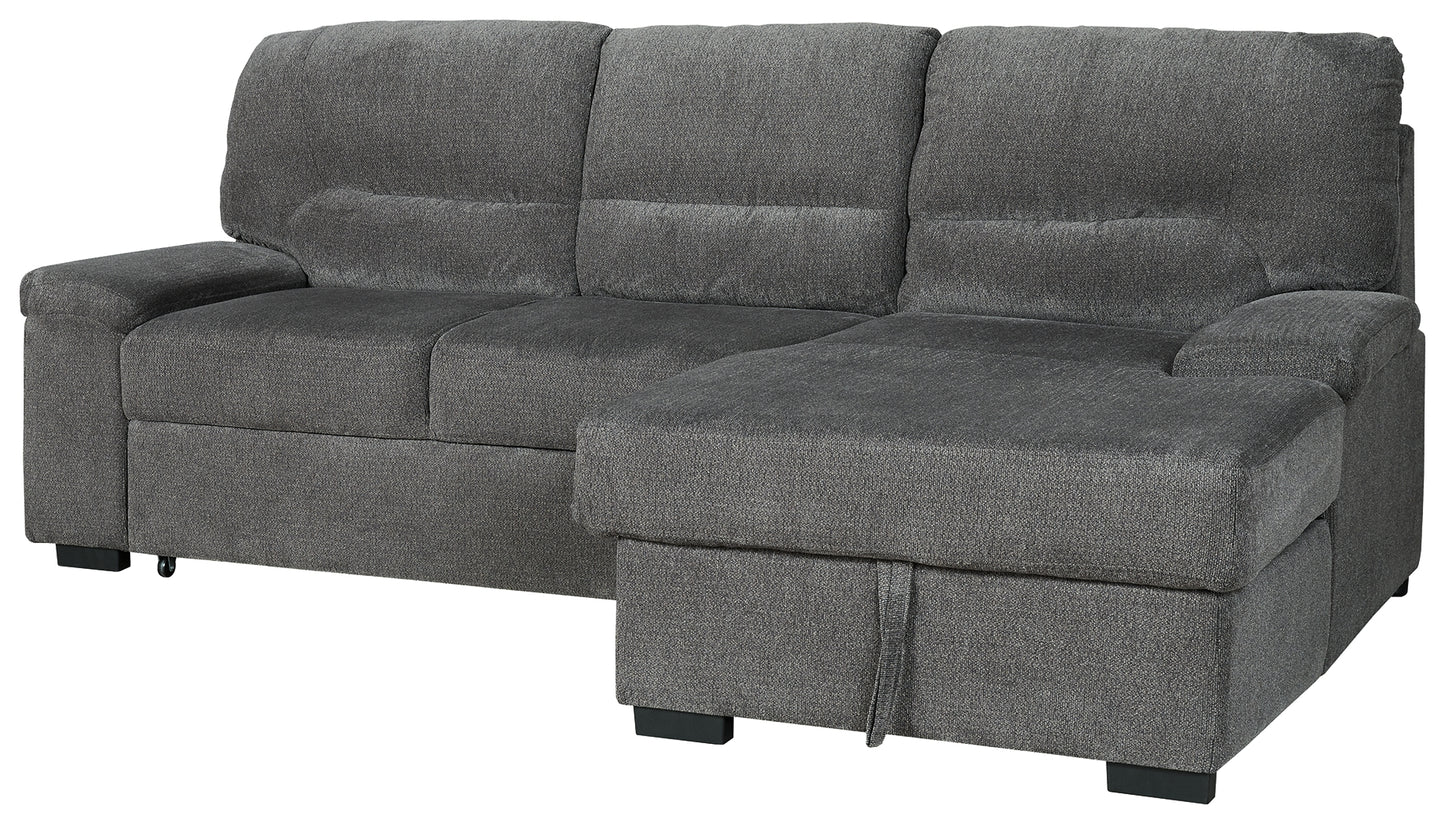 Yantis 2-Piece Sleeper Sectional with Storage