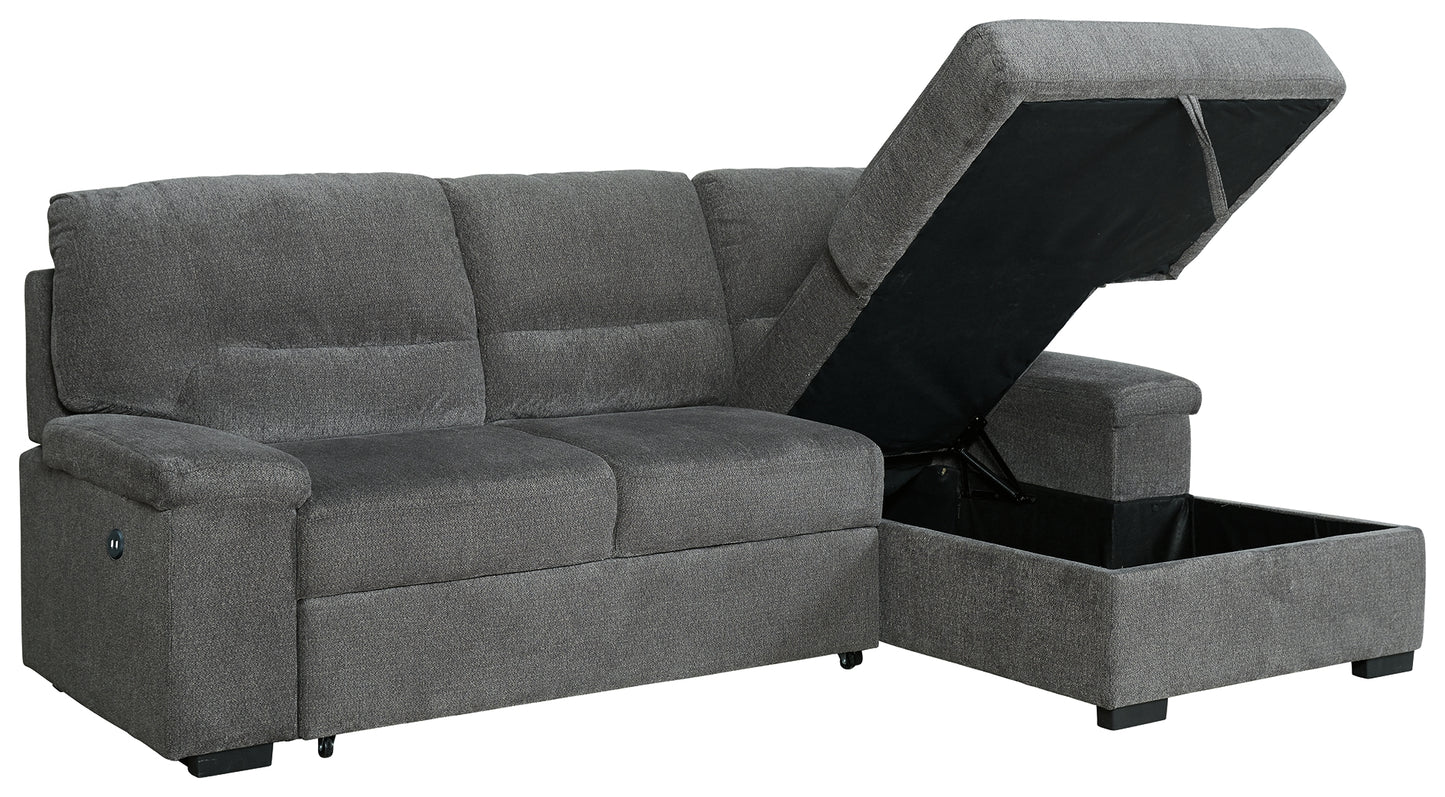 Yantis 2-Piece Sleeper Sectional with Storage