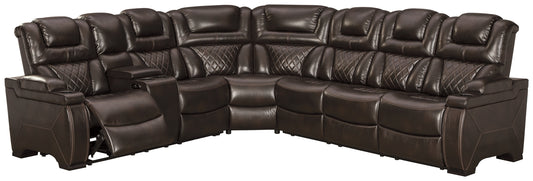 Warnerton 3-Piece Power Reclining Sectional