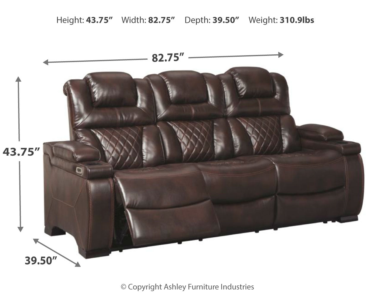 Warnerton Power Reclining Sofa