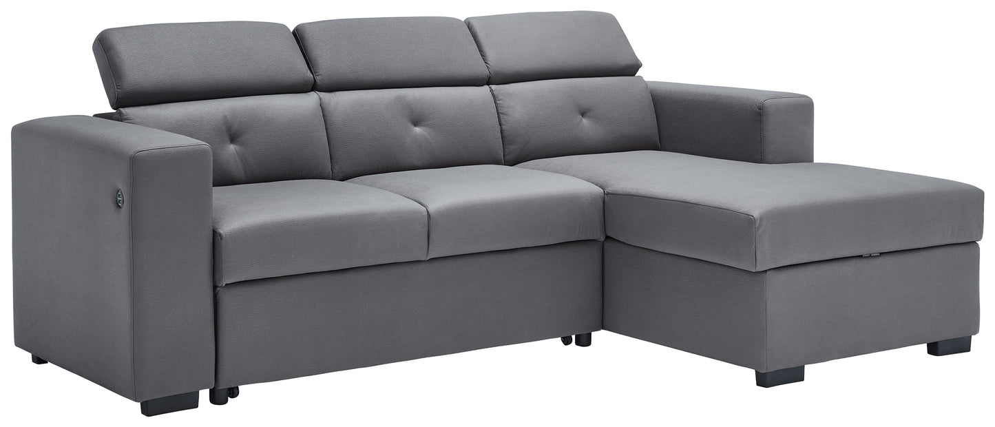 Salado 2-Piece Sleeper Sectional with Storage