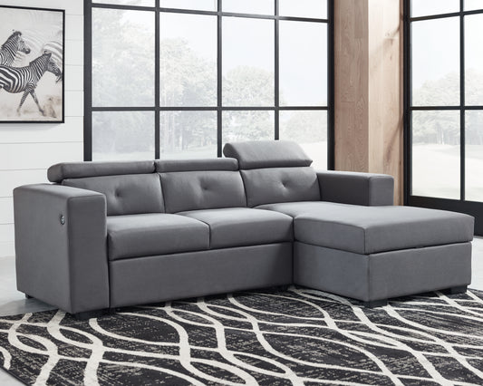 Salado 2-Piece Sleeper Sectional with Storage