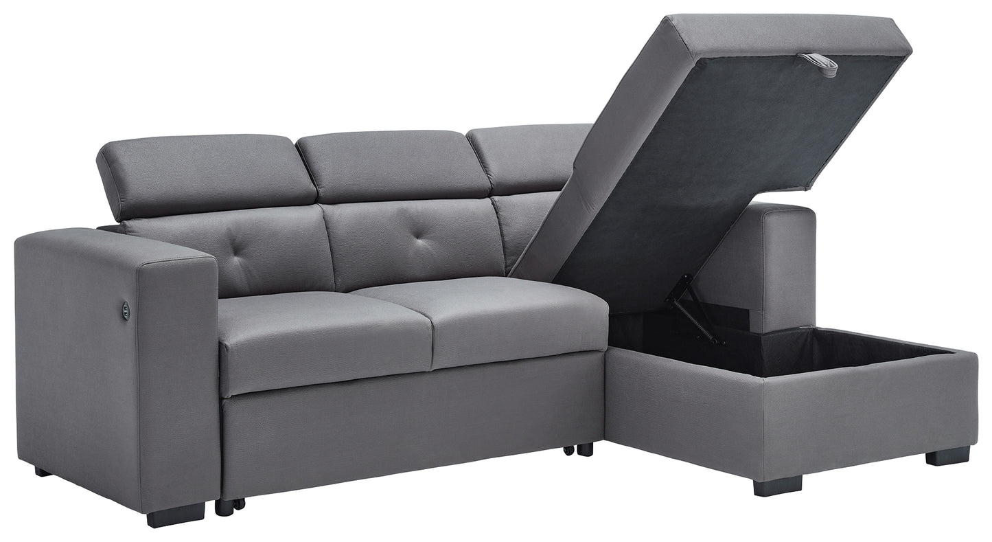 Salado 2-Piece Sleeper Sectional with Storage