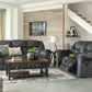 Capehorn Reclining Loveseat with Console