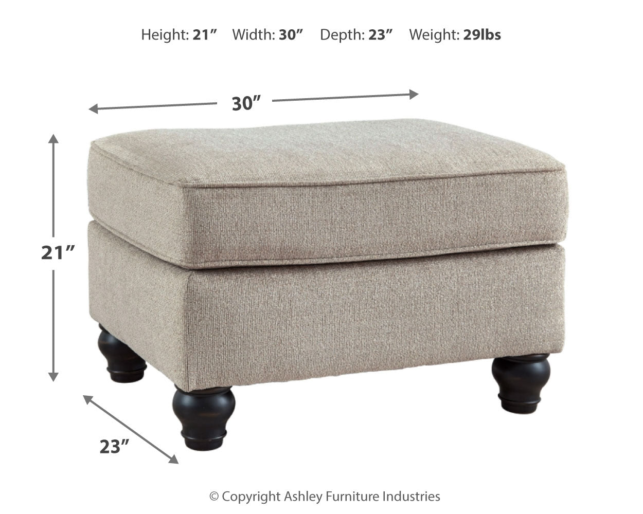 Benbrook Ottoman