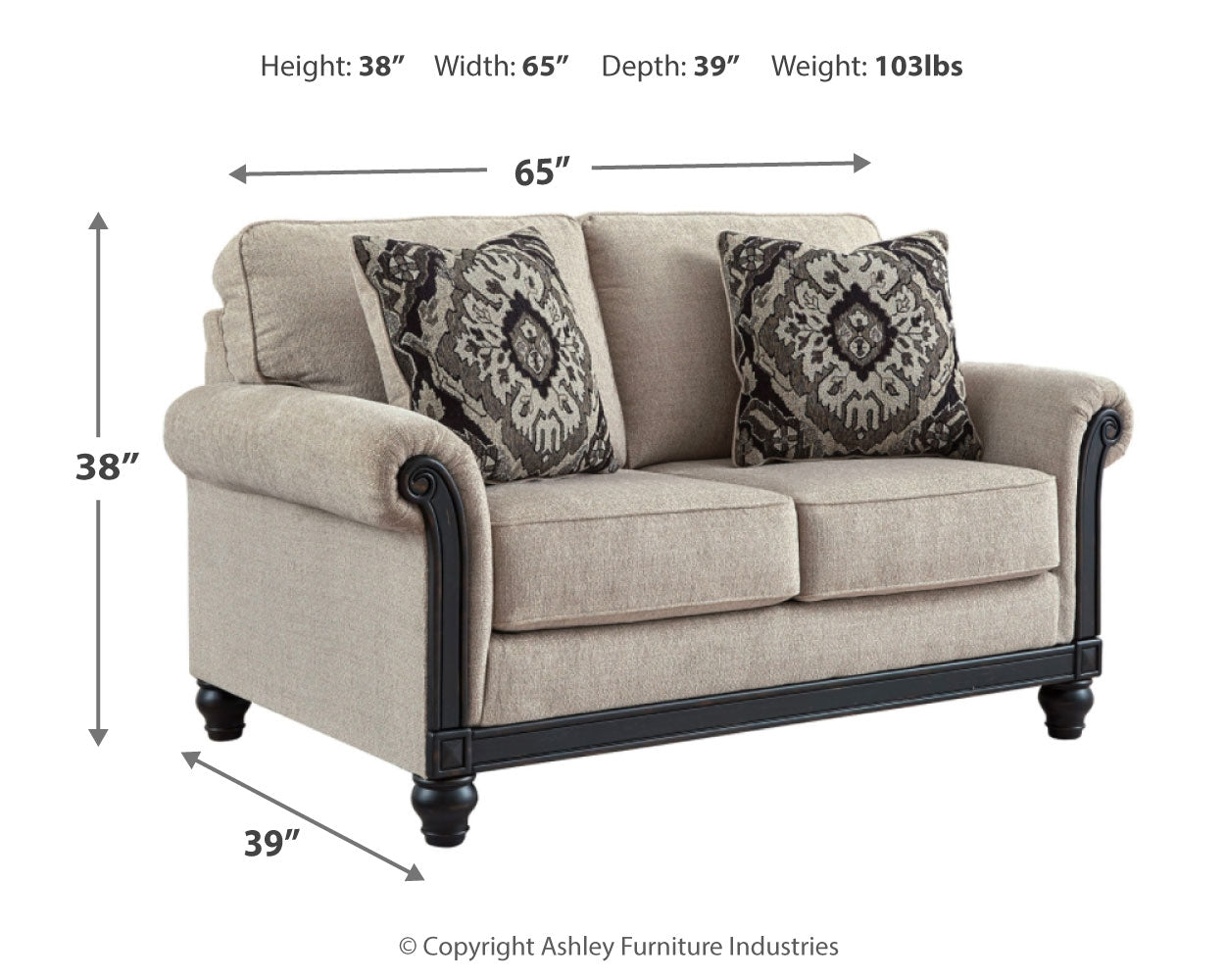 Benbrook Loveseat