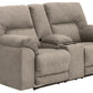Cavalcade Reclining Loveseat with Console