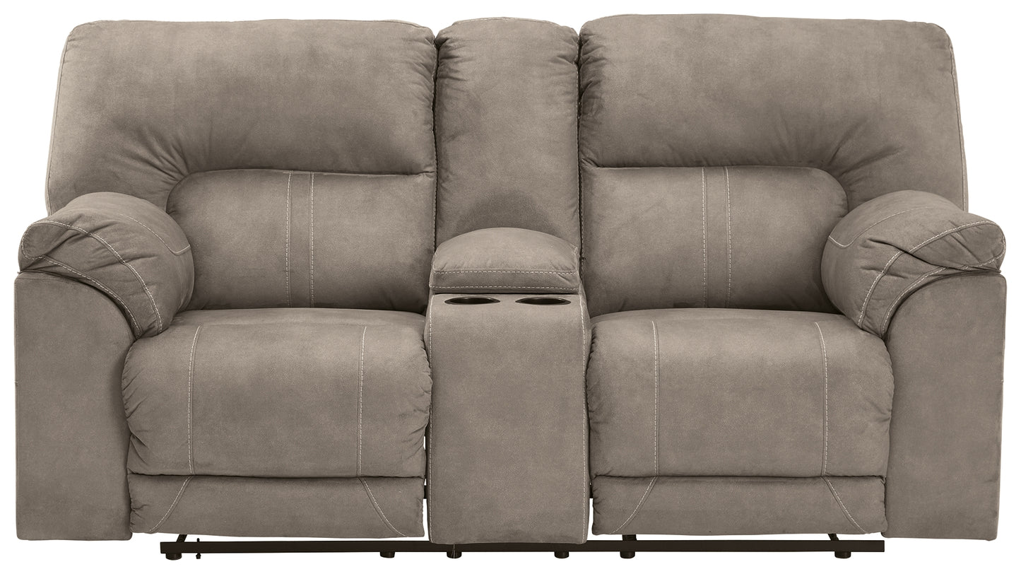 Cavalcade Power Reclining Loveseat with Console