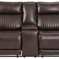 Team Time Power Reclining Loveseat with Console