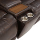 Team Time Power Reclining Loveseat with Console