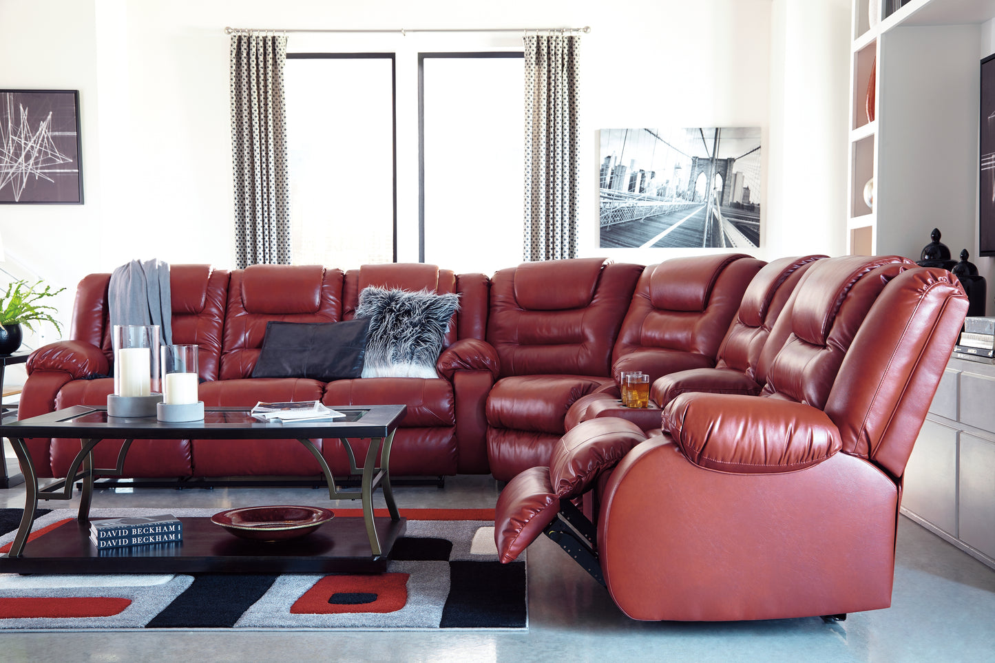 Vacherie 3-Piece Reclining Sectional