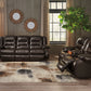 Vacherie Reclining Loveseat with Console